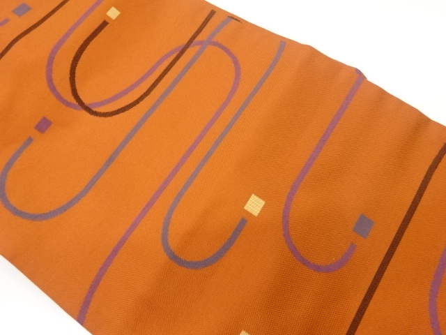 JAPANESE NAGOYA OBI / WOVEN ABSTRACT